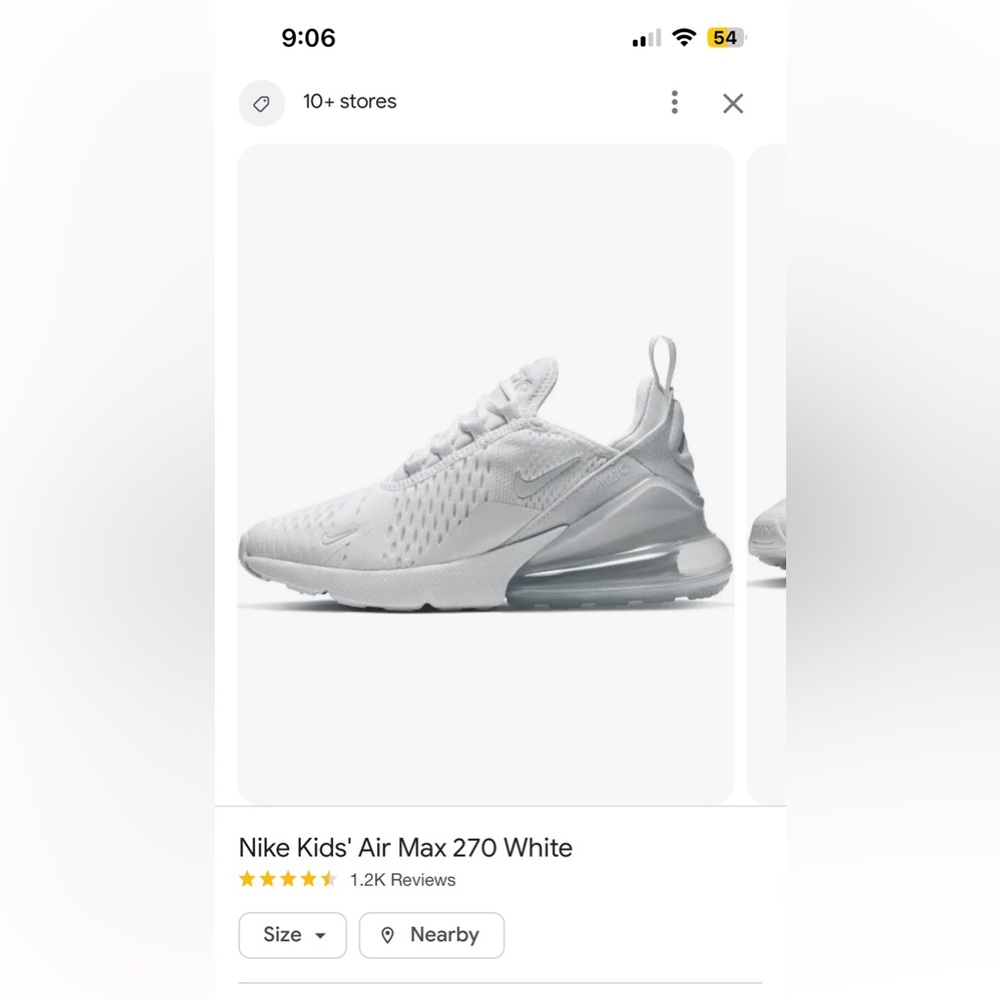 Nike Youth Airmax 270